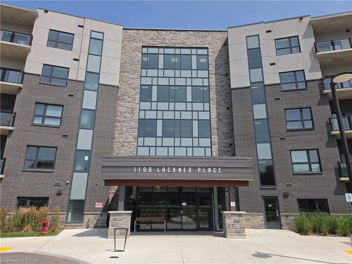 Property Photo: 1100 Lackner Place 404 ON N2A 0M1
