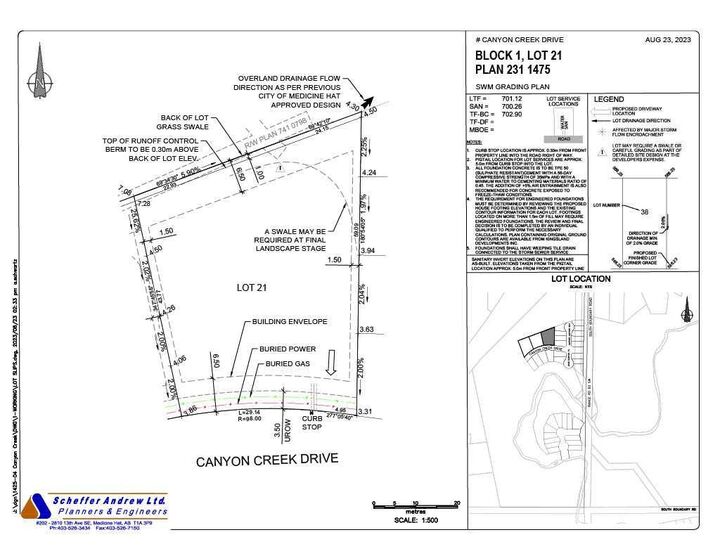 Property Photo: 8 Canyon Creek Drive SW AB T1B 0B2
