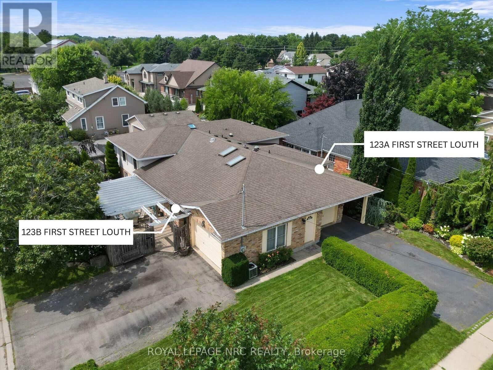 Property Photo: 123 A&B First Street Louth ON L2R 0C9