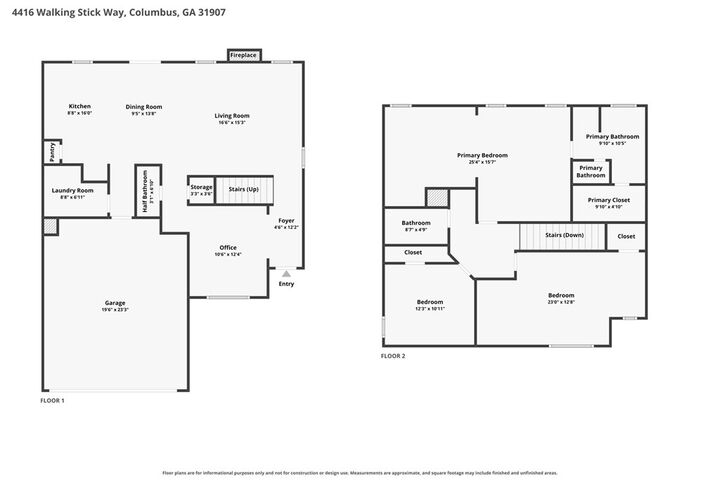 Property Photo:  4416 Walking Stick Way  GA 31907 