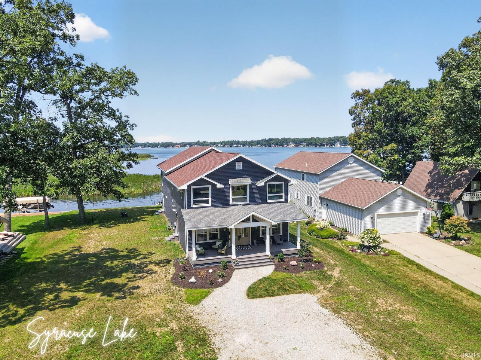 Property Photo:  12967 N Eastshore Drive  IN 46567-8464 