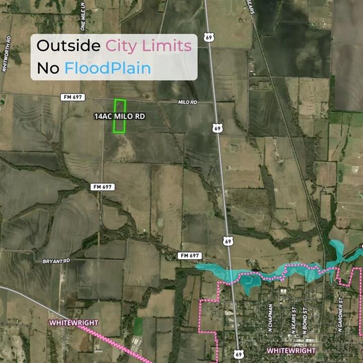 Property Photo:  14ac Tbd Milo Road  TX 75491 