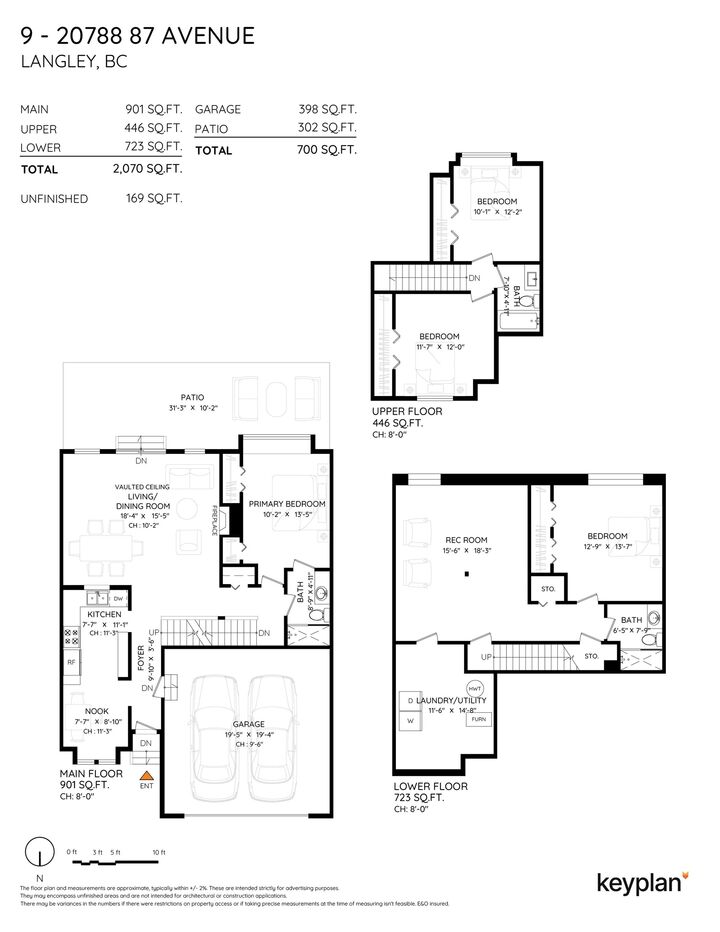 Property Photo: 20788 87 Avenue 9 BC V1M 3W7
