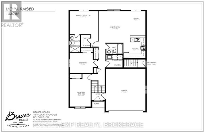 Property Photo: 54 Summit (Lot 27) Crescent ON K8N 0A2