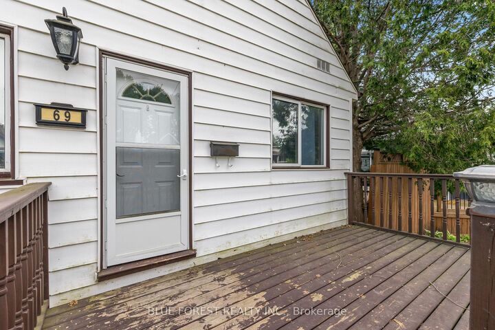 Property Photo: 69 Connaught Avenue ON N5Y 3A5