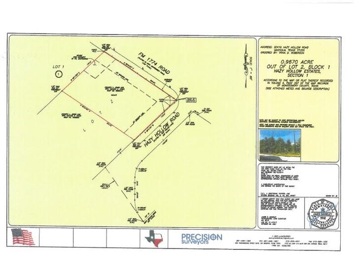 Property Photo: 30419 Hazy Hollow Road TX 77355