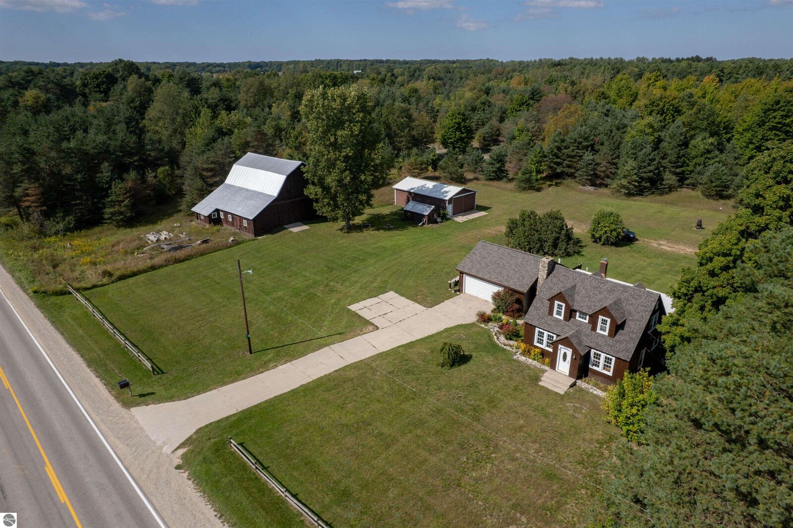 Property Photo:  8616 Cedar Run Road  MI 49684 