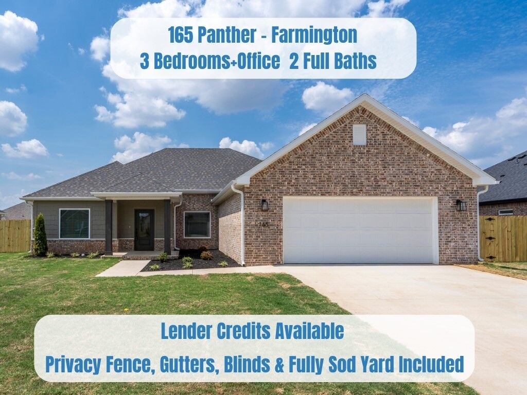 Property Photo:  165 N Panther Avenue  AR 72730 
