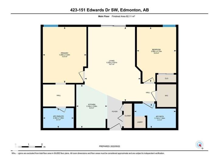 Property Photo: 151 Edwards Drive SW 405 AB T6X 1N5