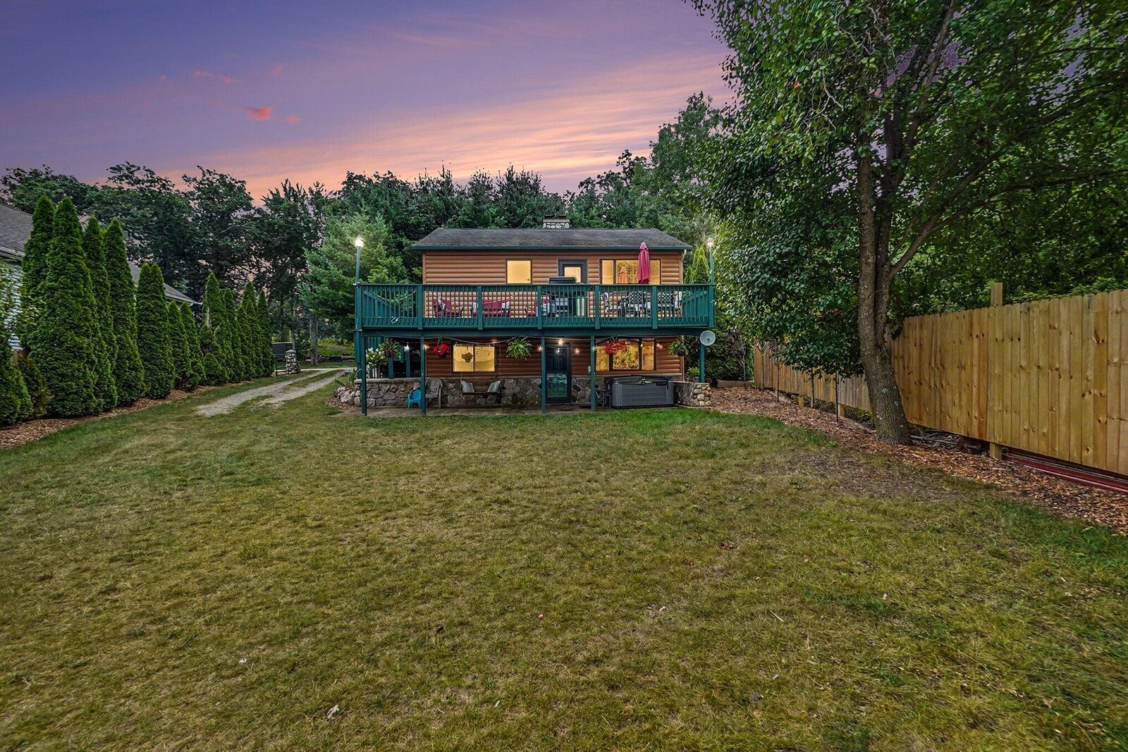 Property Photo:  8215 S Island View Drive  MI 49337 