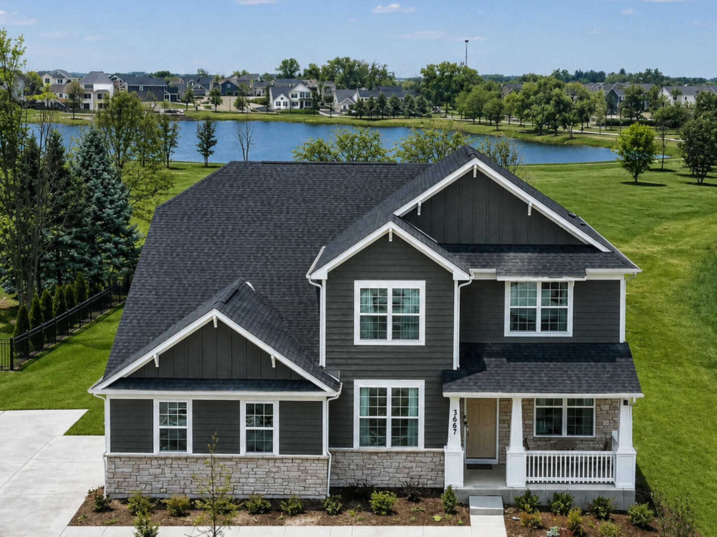 Property Photo: 3667 Peregrine Way IL 60124