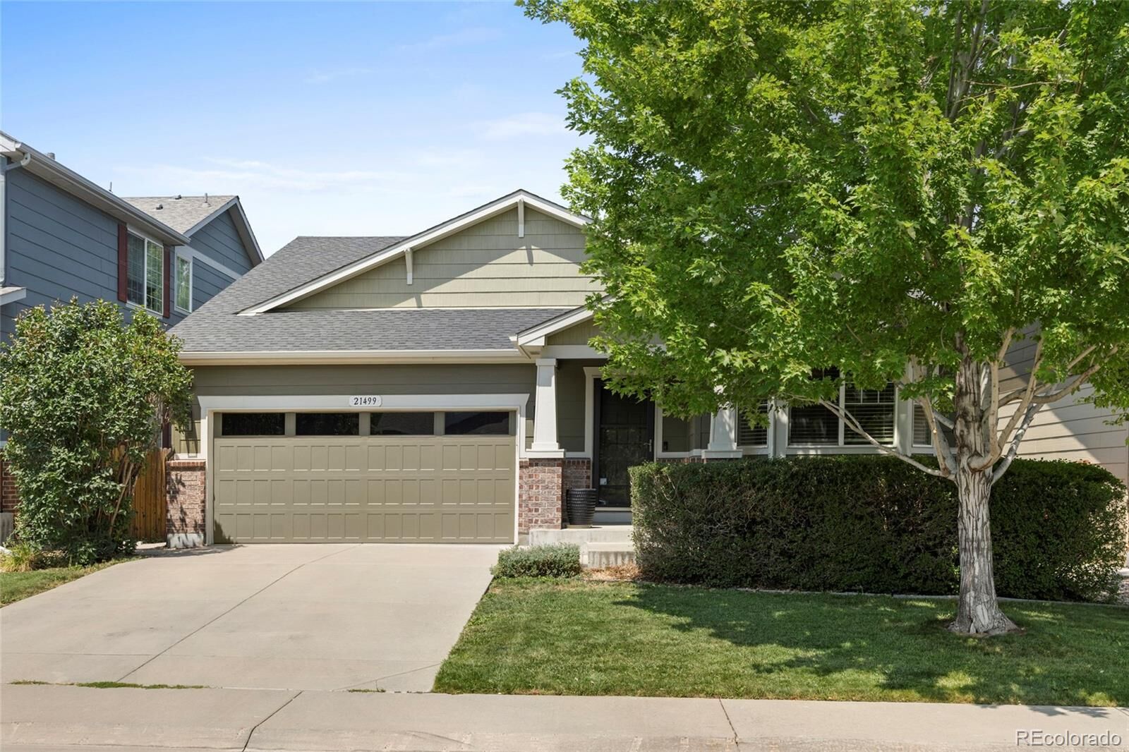Property Photo: 21499 E Nassau Avenue CO 80013