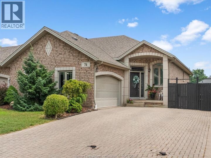Property Photo: 74 Carolina Woods ON N8H 5N3