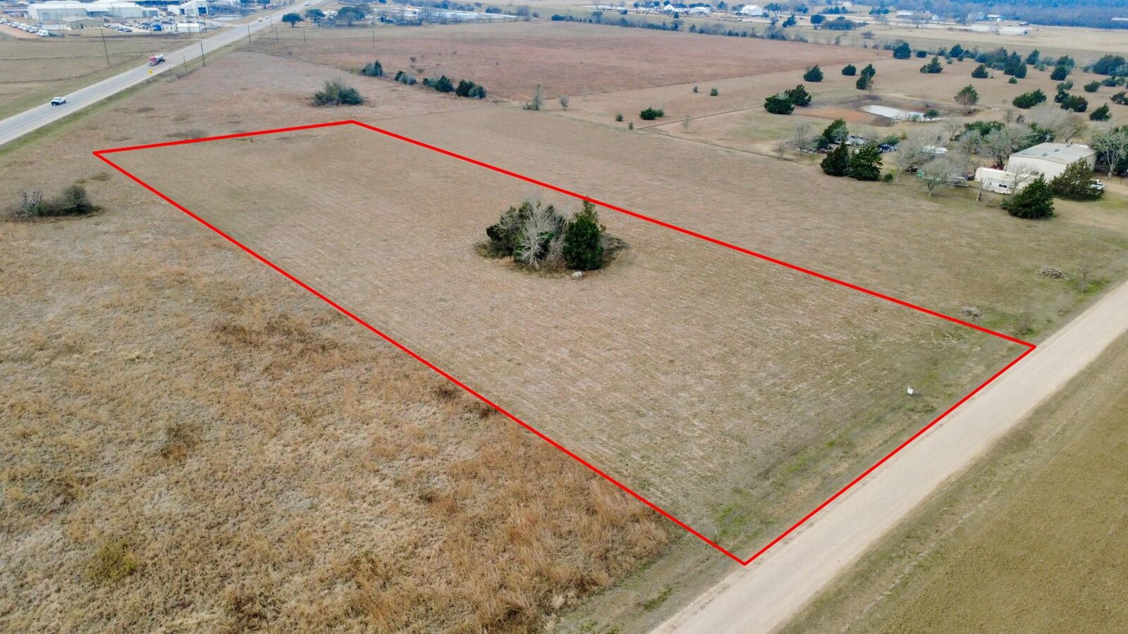 Property Photo: 3 Acres Langberg Road TX 77474