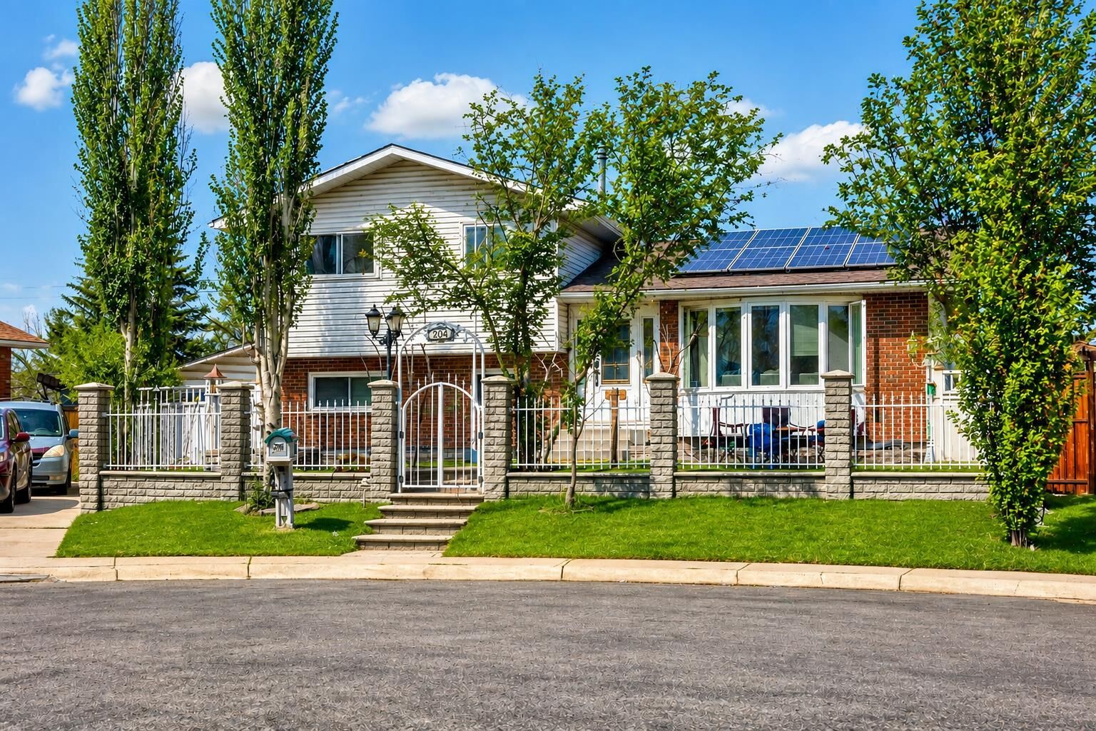 Property Photo:  204 Whiteview Close NE  AB T1Y 1R3 