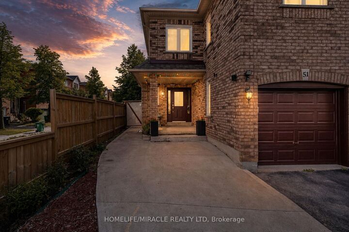 Property Photo: 51 Brickyard Way ON L6V 4L6
