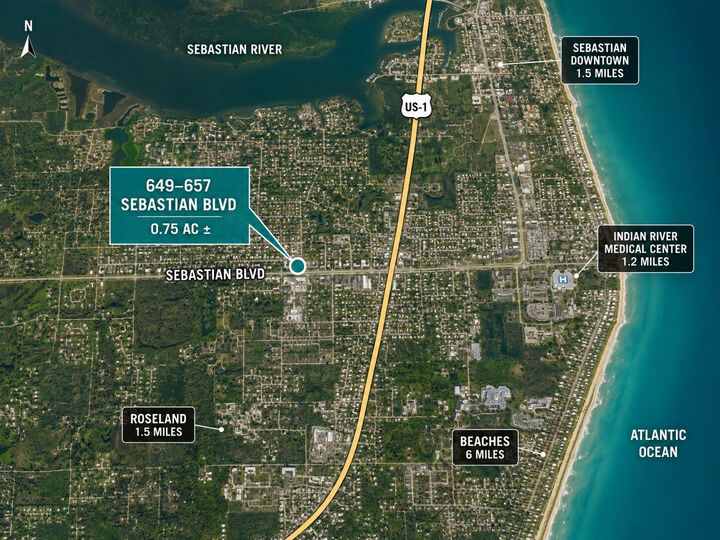 Property Photo: 649 Sebastian Boulevard FL 32958