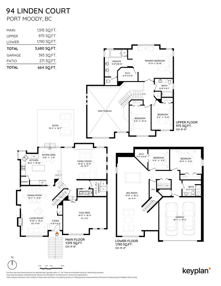 Property Photo: 94 Linden Court BC V3H 5C1