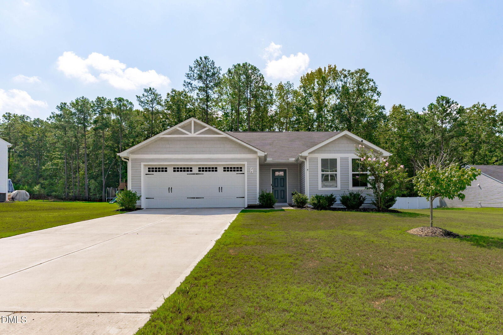 Property Photo:  36 Hunting Wood Drive  NC 27501 