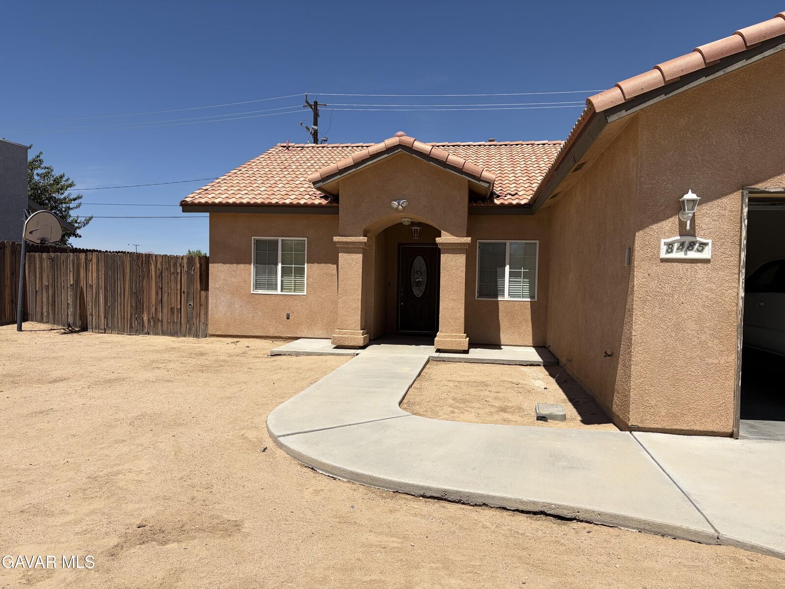 Property Photo: 8485 Satinwood Avenue CA 93505