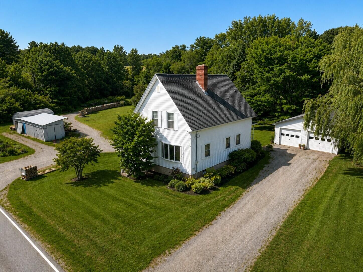 Property Photo:  480 Brewer Lake Road  ME 04474 