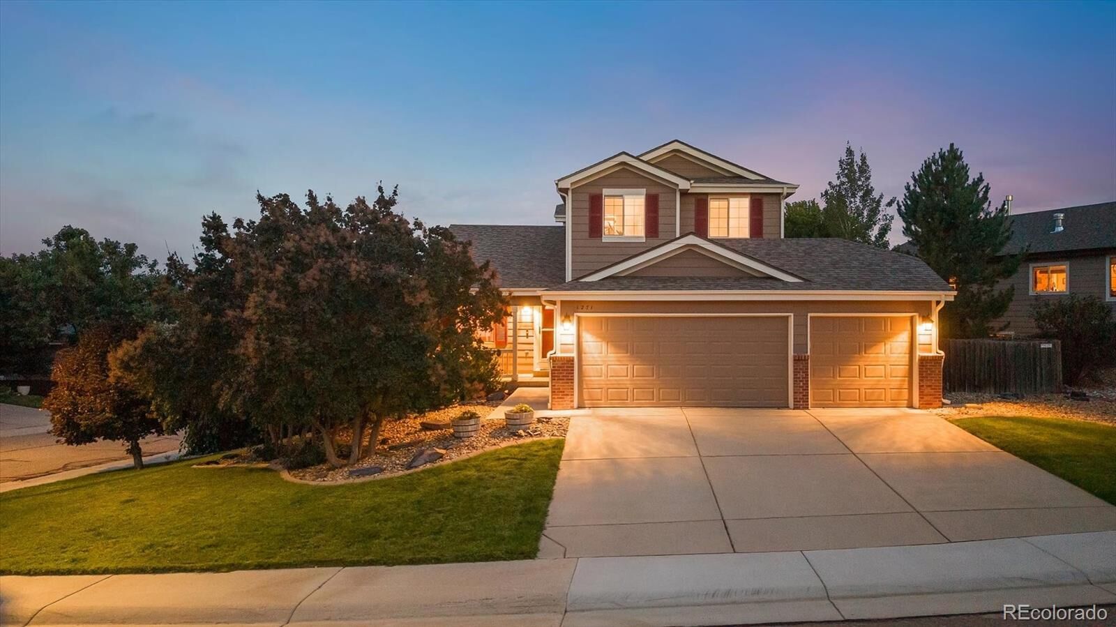 Property Photo:  1271 Berganot Trail  CO 80108 