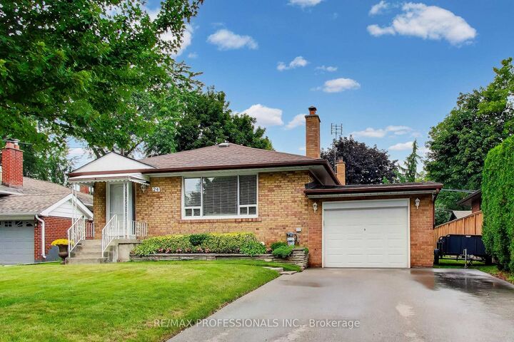 Property Photo: 24 Beaverbrook Avenue ON M9B 2M9
