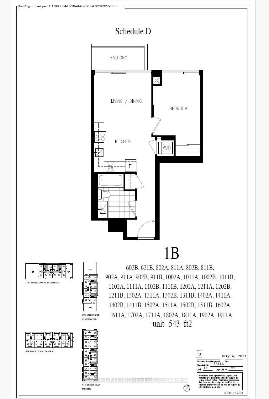 Property Photo: 115 Nipissing Road 1311A ON L9T 1R3