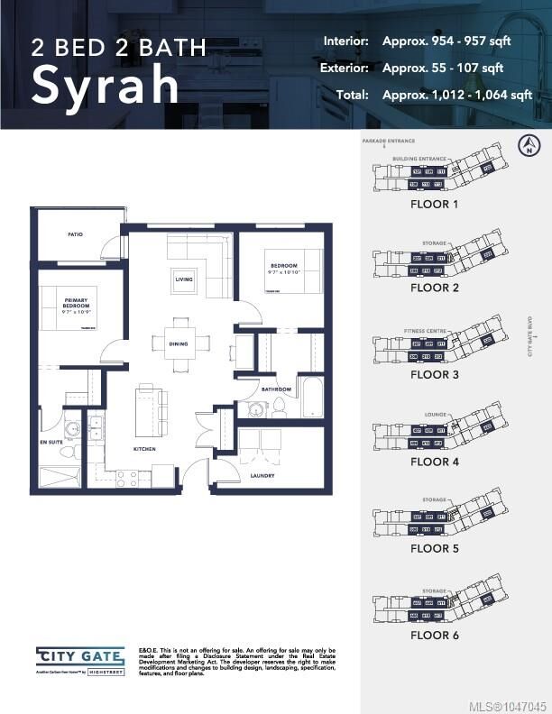 Property Photo: 2390 City Gate Blvd #408 BC V9B 7E8