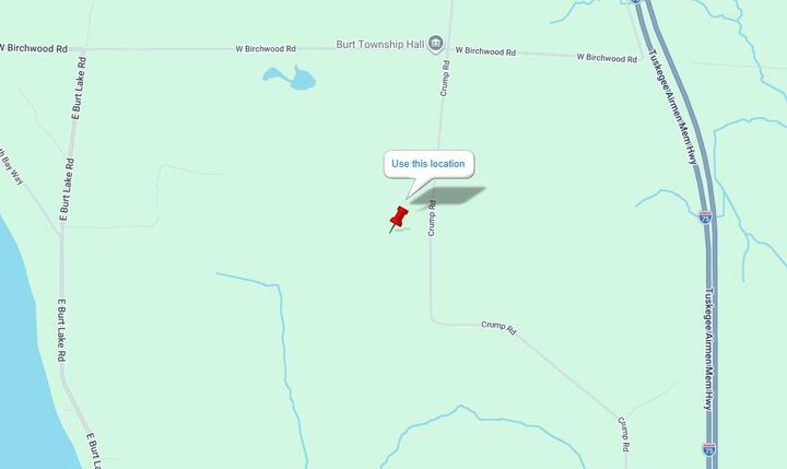 Property Photo: V/L Crump Road MI 49721