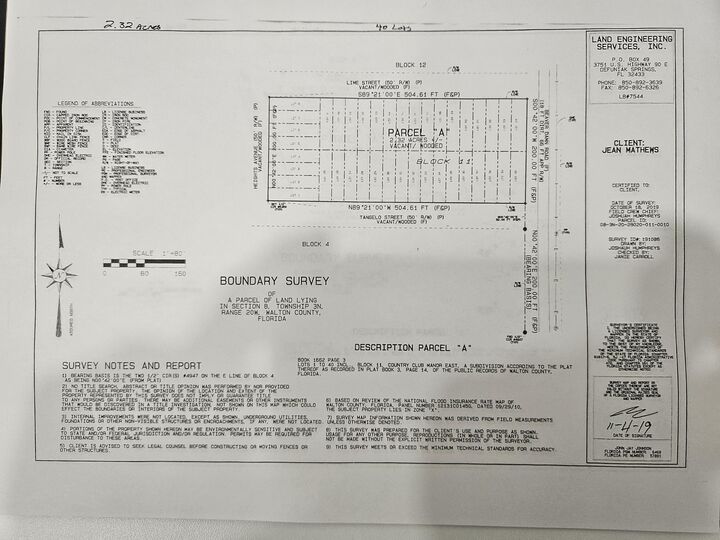 Property Photo: 61 Lots Girl Scout Road FL 32433