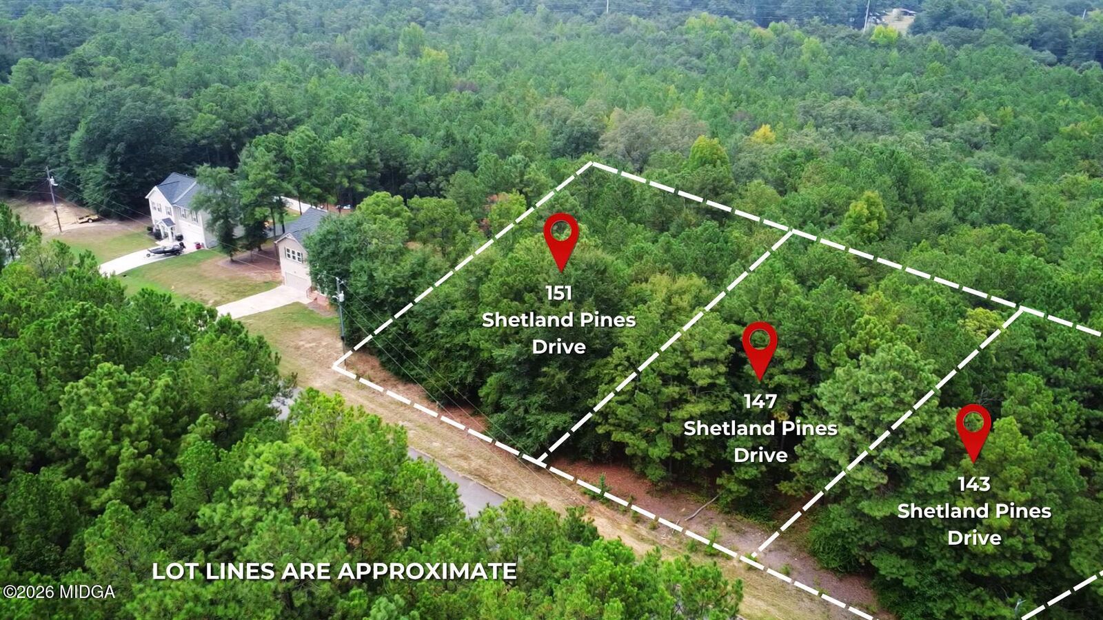 Property Photo:  143 Shetland Pines Drive  GA 31216 