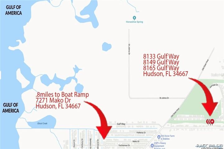 Property Photo:  8133 Gulf Way  FL 34667 