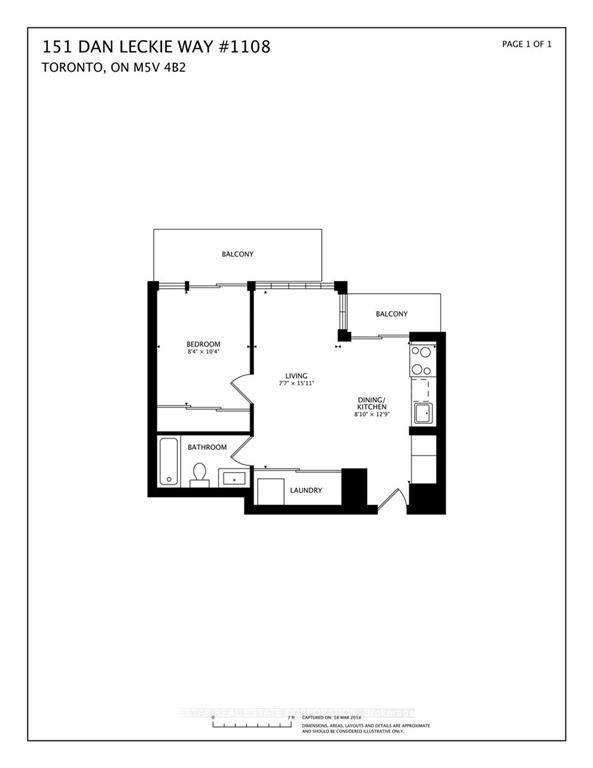 Photo de la propriété:  151 Dan Leckie Way 1108  ON M5V 4B2 