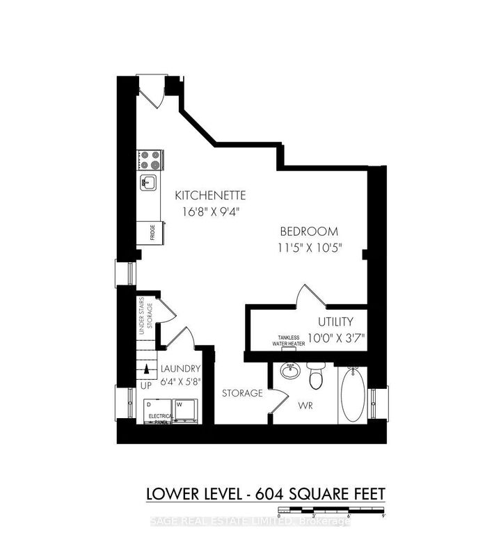 Property Photo:  604 Ossington Avenue Lower  ON M6G 3T5 