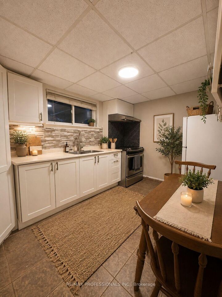 Property Photo:  30 Woodbury Road Basement  ON M8W 1X6 