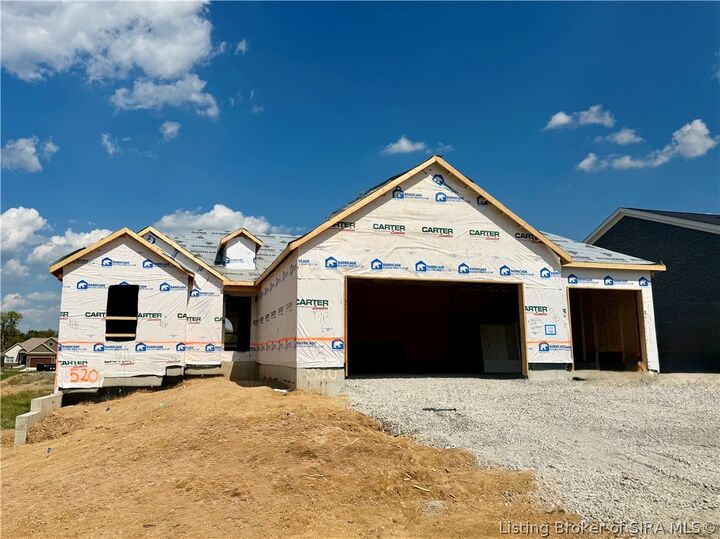 Property Photo:  7609 Melrose Lane Lot 520  IN 47111 