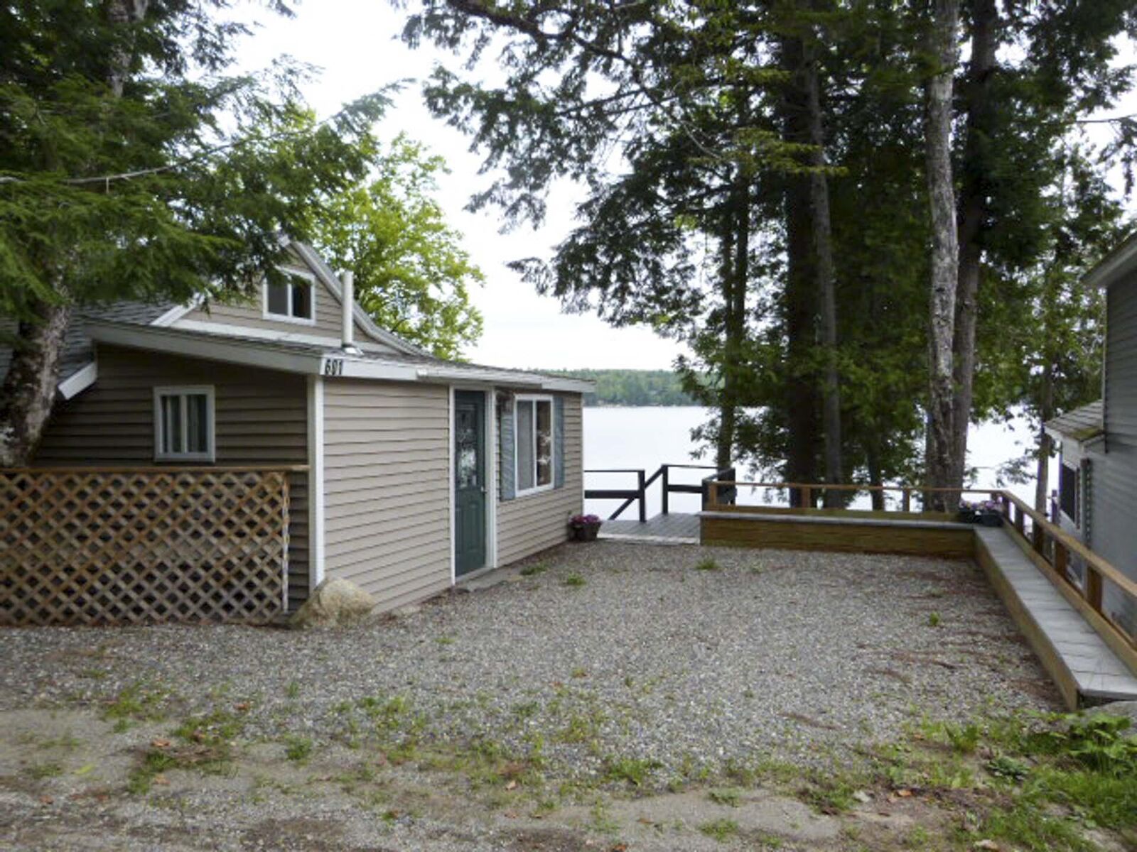 Property Photo: 601 W Shore Road ME 04605