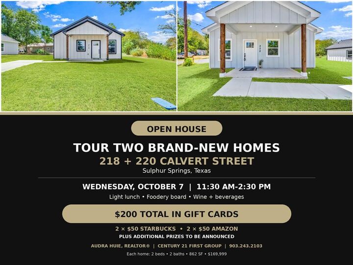 Property Photo:  220 Calvert Street  TX 75482 