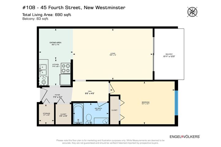Property Photo:  45 Fourth Street 108  BC V3L 5H7 