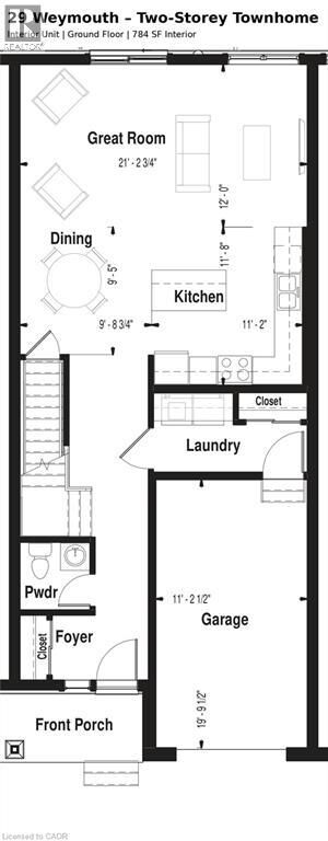 Property Photo:  29 Weymouth Street 2  ON N3B 0E5 