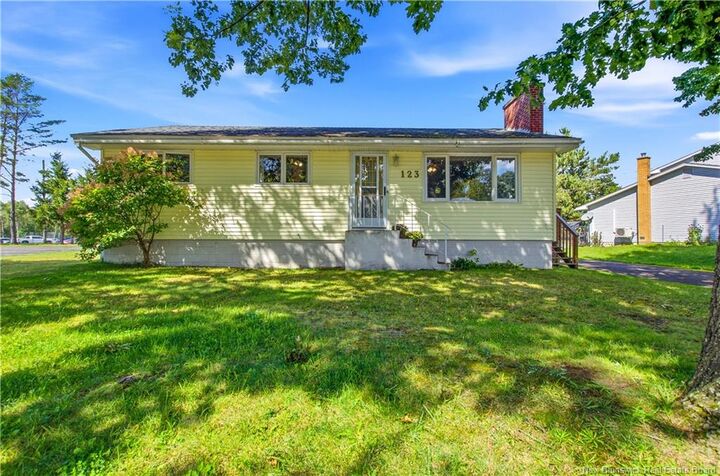 Property Photo: 123 McAdam Ave NB E3A 1G7