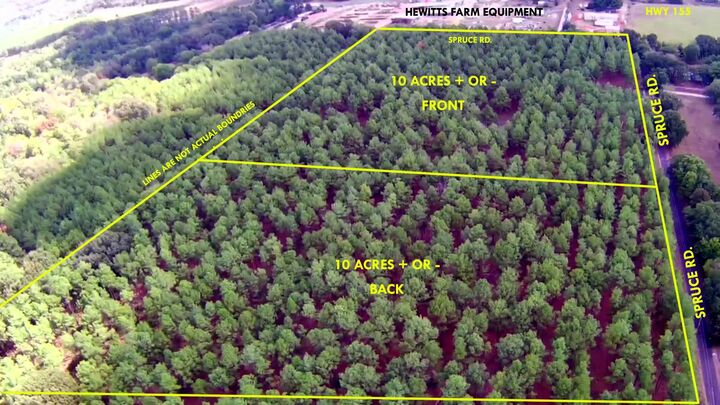 Property Photo:  Tbd 10 Acres West Spruce Rd. West Side  TX 75755 