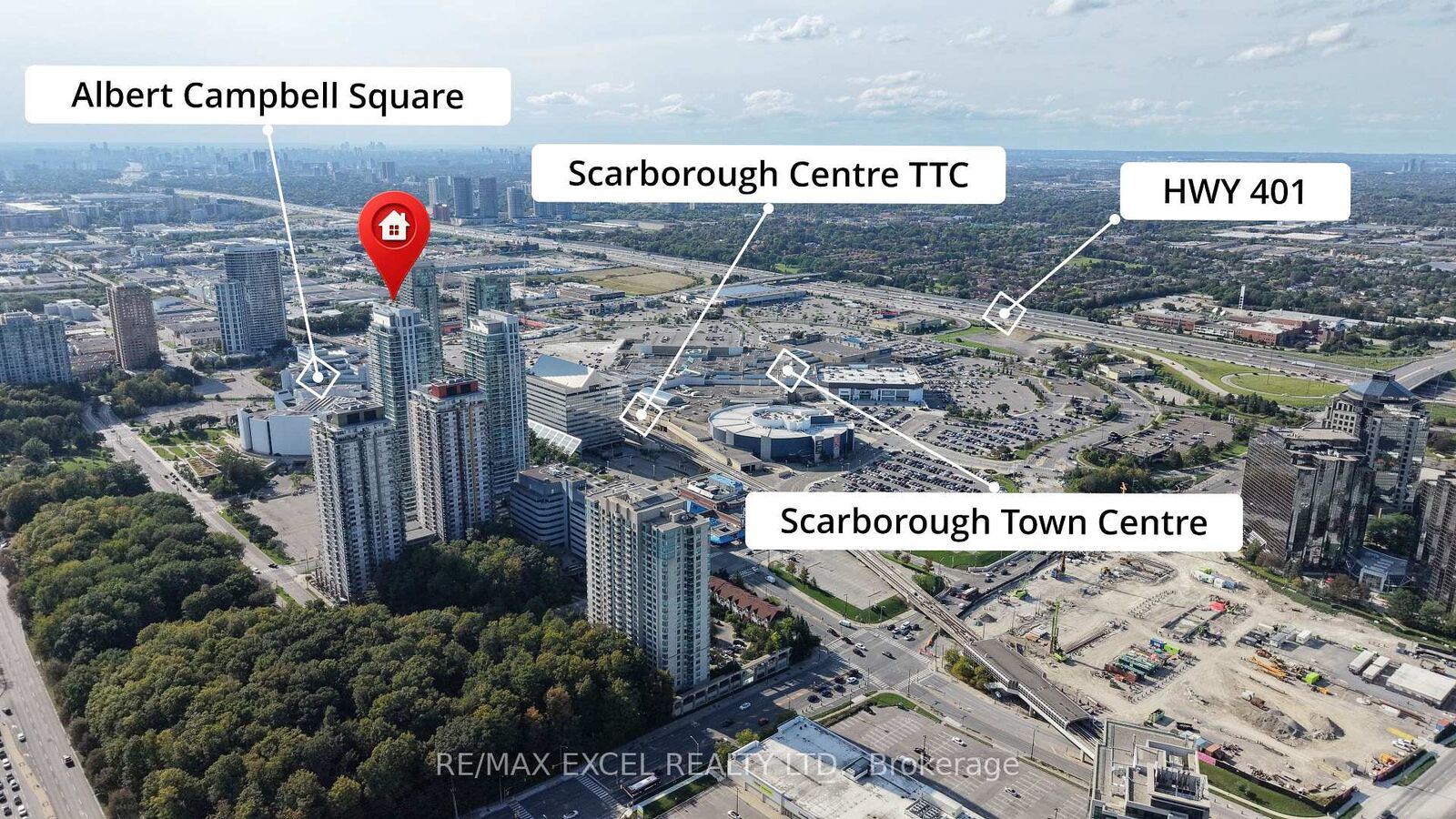 Property Photo: 50 Town Centre Court 2304 ON M1P 0A9