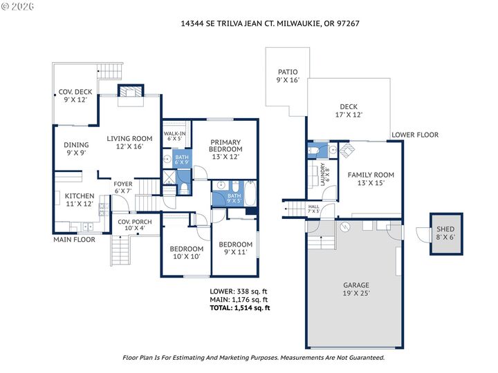 Property Photo: 14344 SE Trilva Jean Ct OR 97267