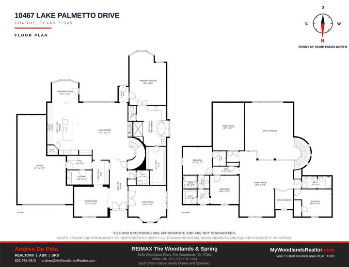 Property Photo:  10467 Lake Palmetto Drive  TX 77385 