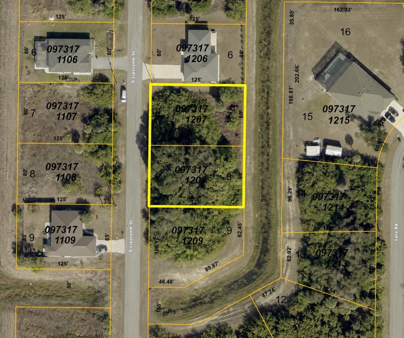 Property Photo:  Lots 7 &Amp 8 S Lipscomb Street  FL 34287 
