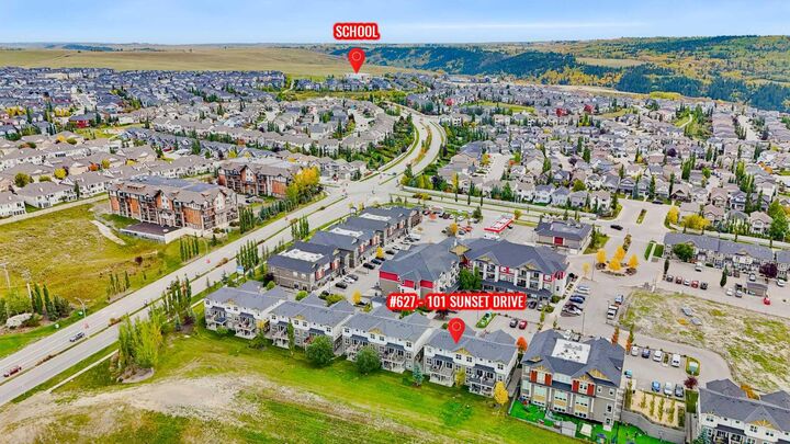 Property Photo:  101 Sunset Drive 627  AB T4C 0W8 
