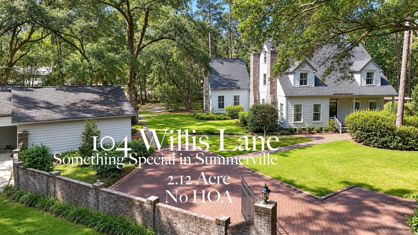 Property Photo:  104 Willis Lane  SC 29483 