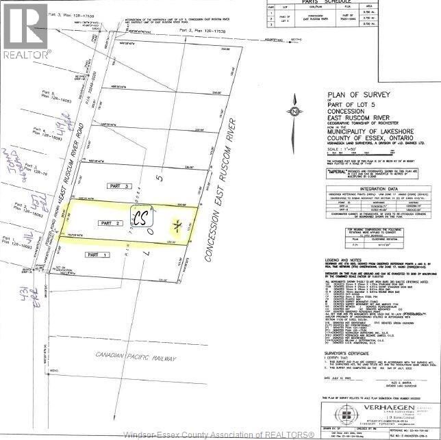 Property Photo:  V/L East Ruscom River Middle Lot  ON N0R 1S0 